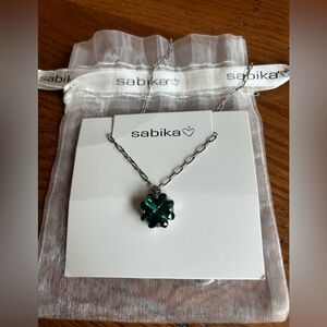 Sabika Shamrock Necklace